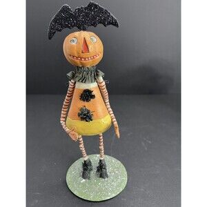 BETHANY LOWE HALLOWEEN PUMPKIN MAN "NO TRICKS JUST TREATS" FIGURINE